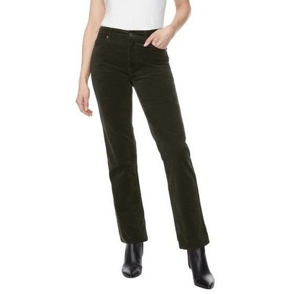 Buffalo Women's Corduroy Pant Straight Leg Rosemary Green 12/32 NWT